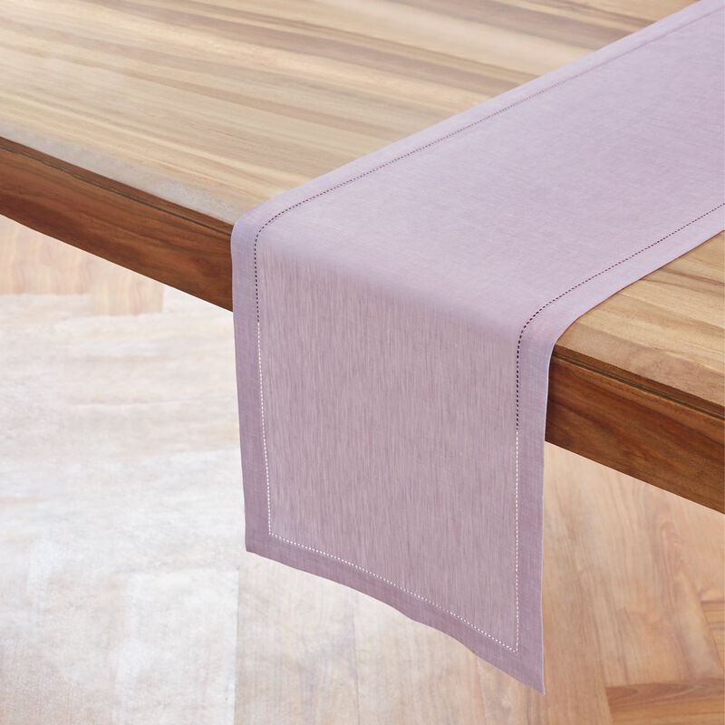 Solino Home Milan 100% Linen Table Runner &ndash; Handcrafted, Machine Washable, Perfect for Holiday and Everyday Dining