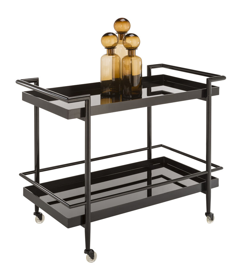 Livingston Black Bar Cart