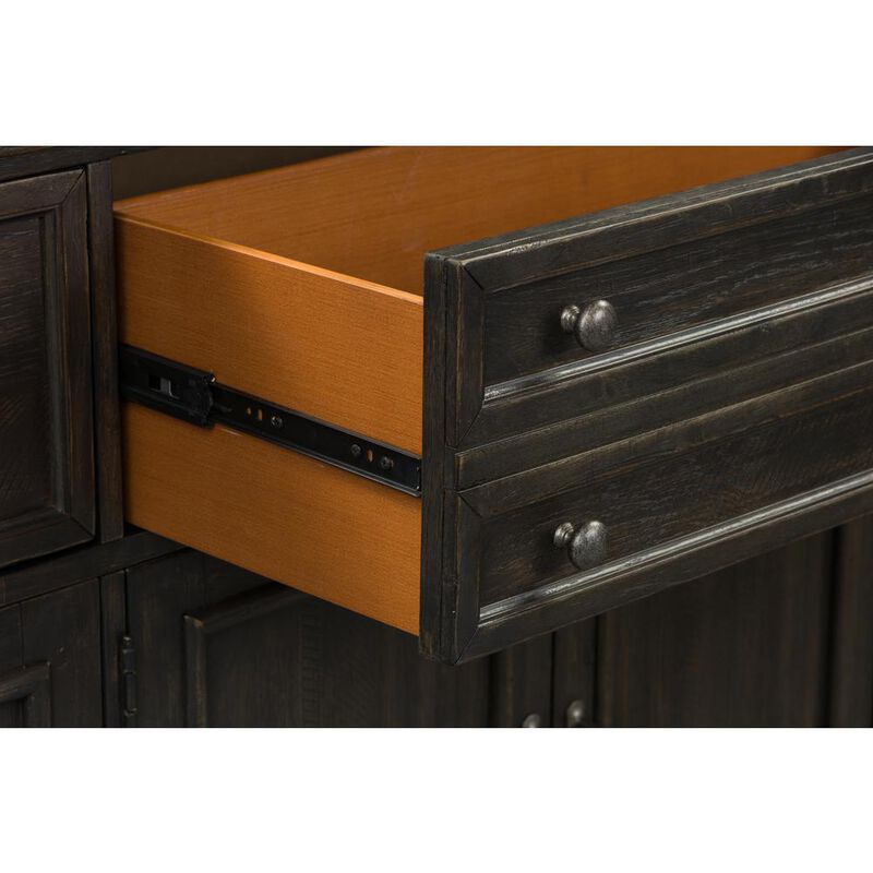 Liberty Furniture Harvest Home Hall Buffet in Chalkboard image number 6