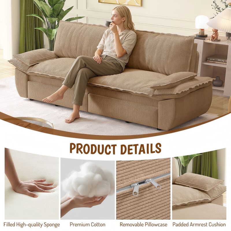 Renped Pull Out Sleeper Sofa image number 6