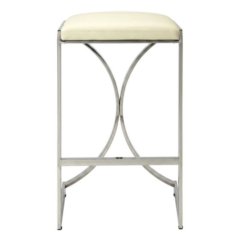 Starlight Canyon Home Pedestal Counter Stool with Footrest, Modern Contemporary Dining Room Chair image number 0