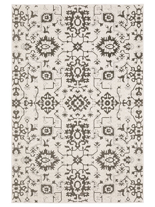 Intrigue 3'10" x 5'5" Ivory Rug