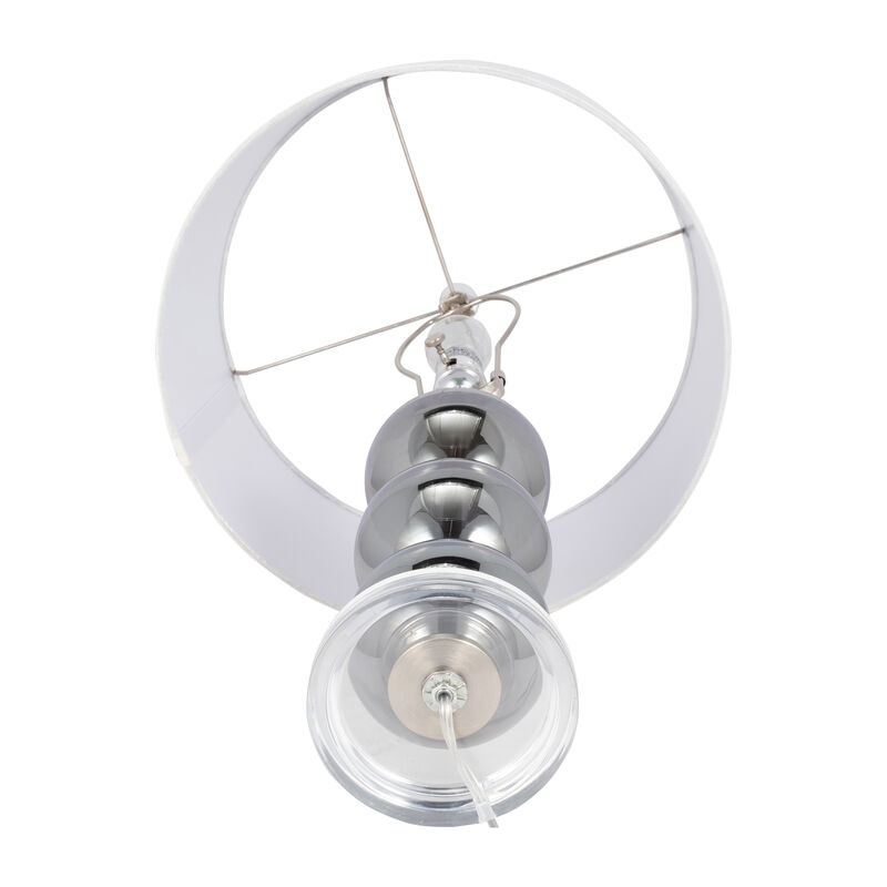 Glass 28" Orbs Table Lamp, Smoke image number 5