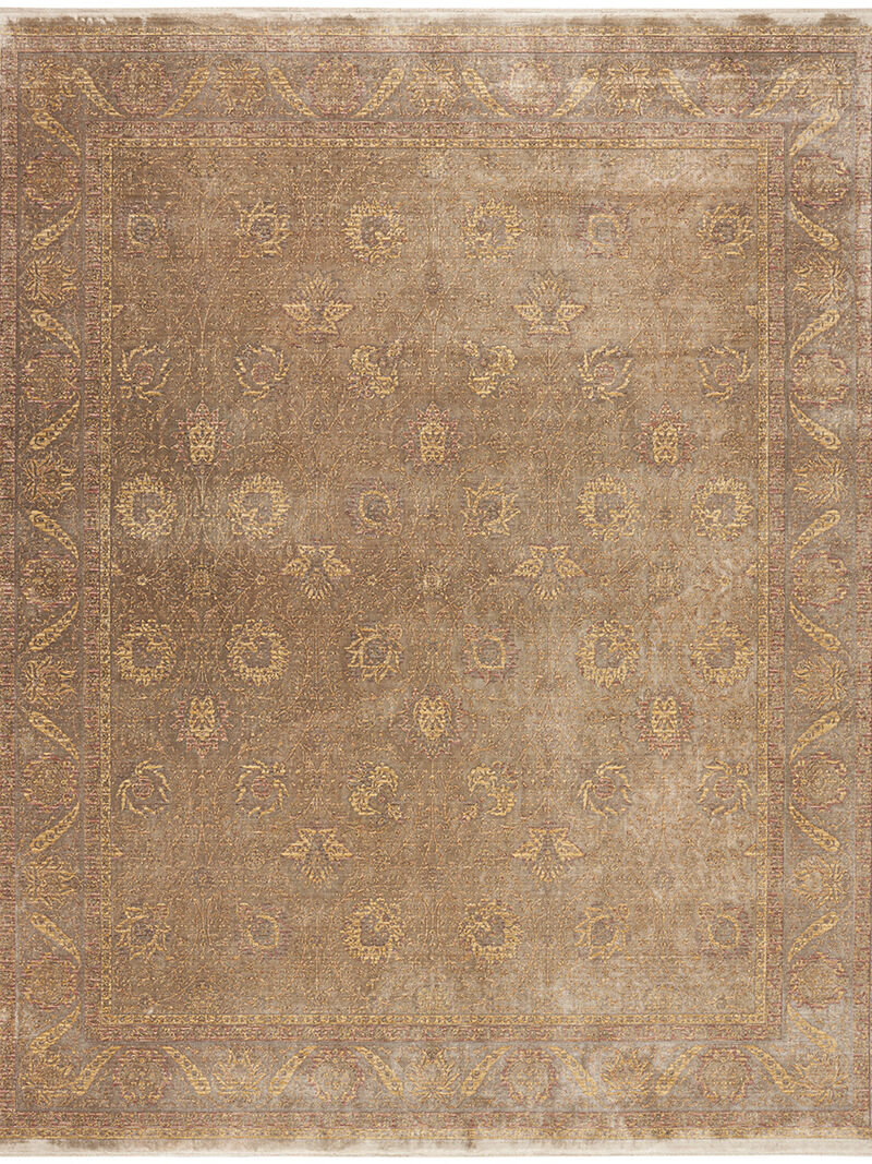 Luxurious LRS02 Taupe 8'6" x 11'6" Rug