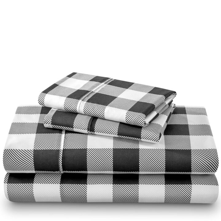 Printed Pattern Ultra Soft Brushed Sheet Set