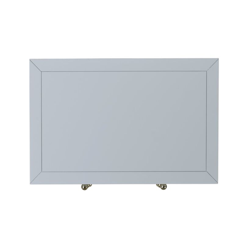 Butler Specialty Nora 25 in. W Rectangular Wood 3 Drawer Nightstand, Light Blue image number 7