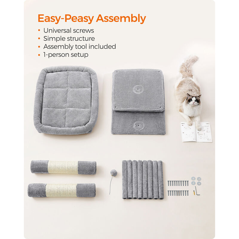 39.8-Inch Cat Tree &ndash; Perfect for Large Cats with Ample Space