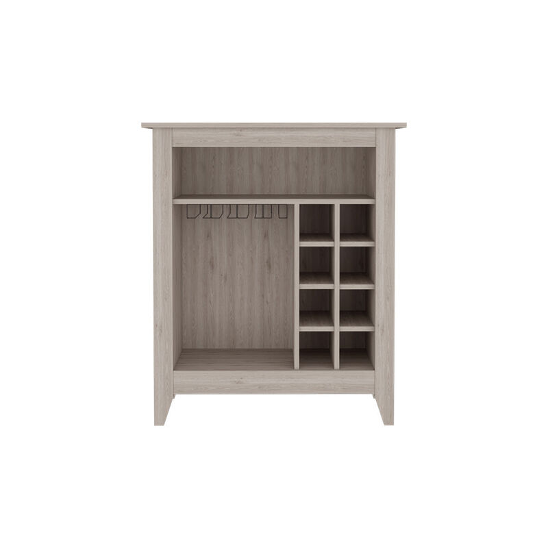 Bar Cabinet Castle, Living Room, Light Gray