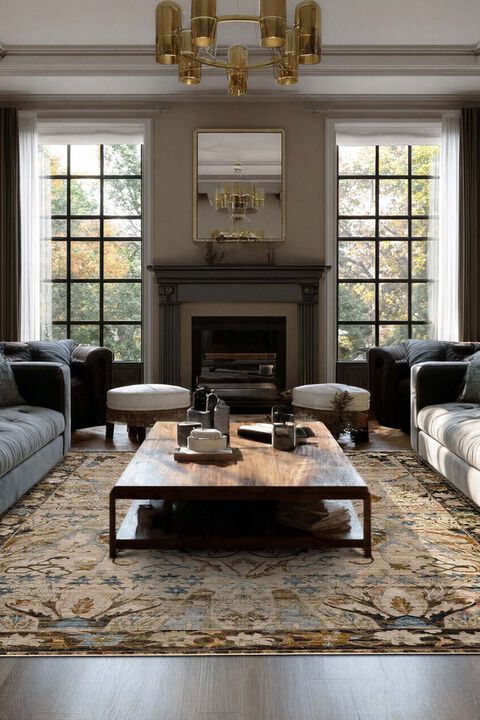 Bazaar Ashton Multi 5'3" x 7'6" Rug