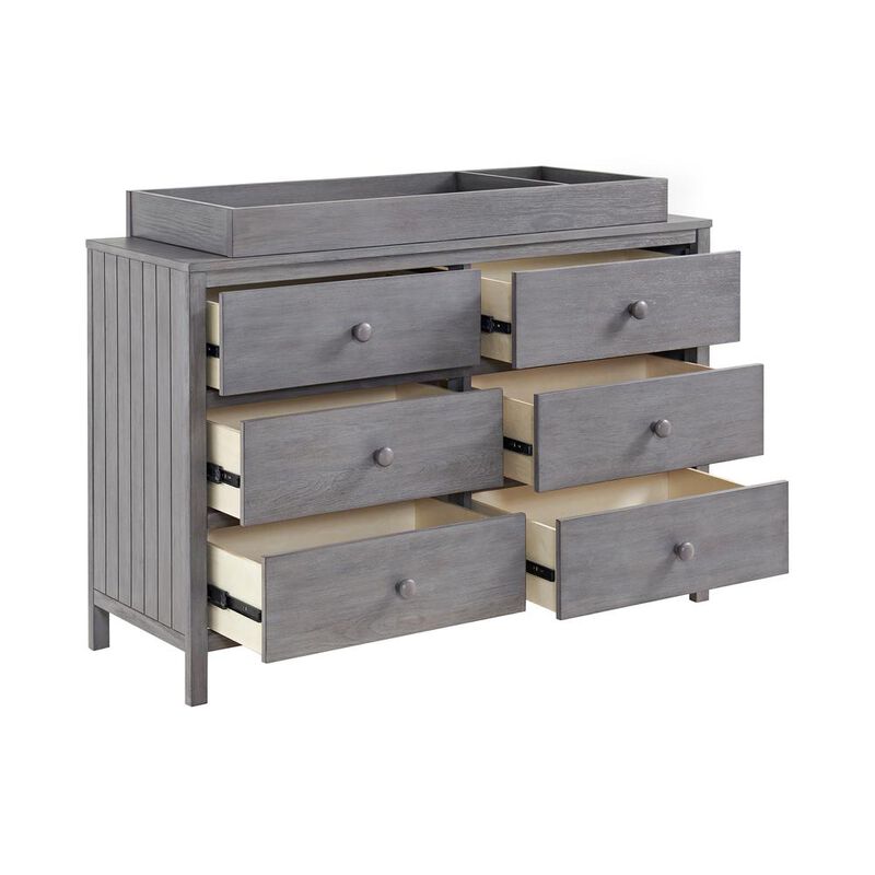 Oxford Baby Soho Baby Everlee 6 Drawer Dresser  Greystone
