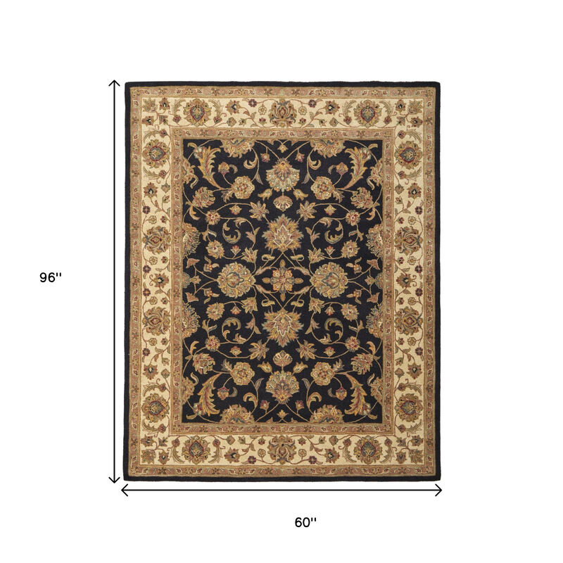 HomeRoots Oriental Hand Tufted Area Rug image number 5
