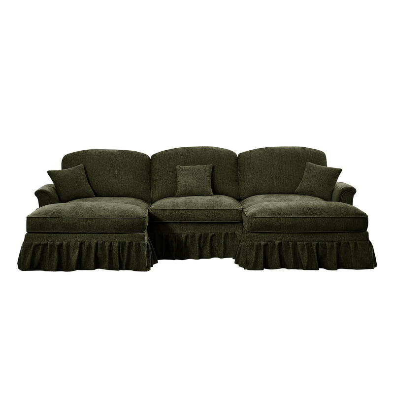 Tugweb U Shape Sectional Sofa image number 0