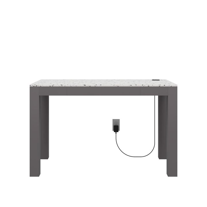 Astor Desk w/ Wireless Charger