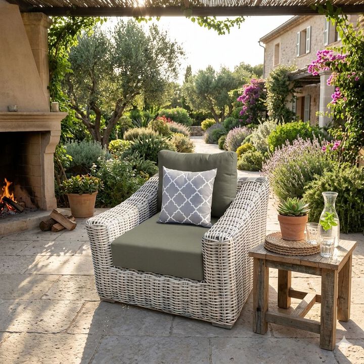 Teva Outdoor Armchair Patio Chair with Cushion