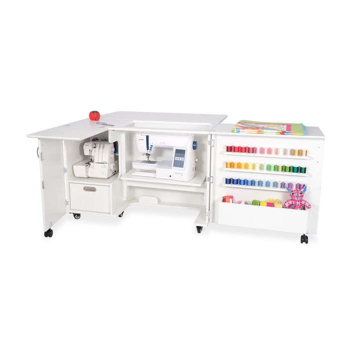 Wallaby Sewing Cabinet Ash White