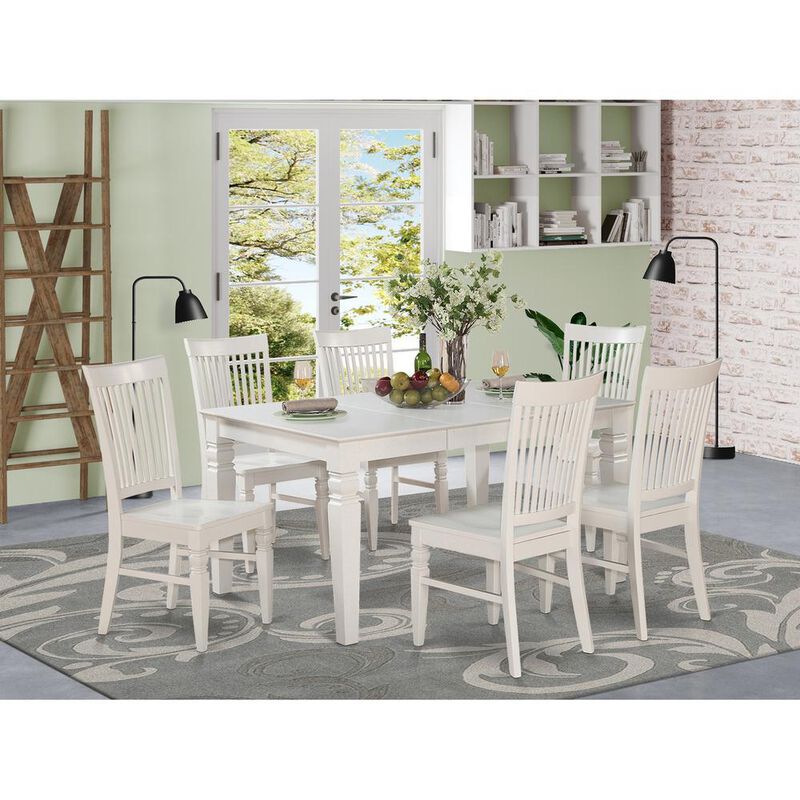 7 Pc Dining room set-Dining Table and 6 Dining Chairs