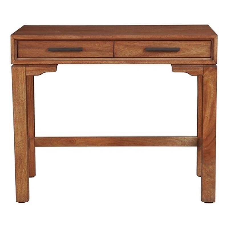 Origins by Alpine Nova Mini Desk, Honey Maple image number 0