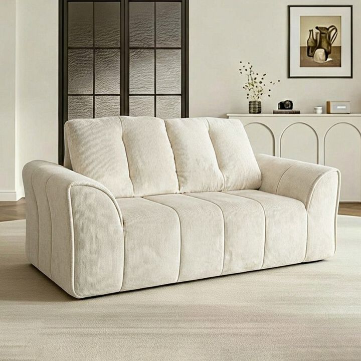 Begpak Chenille Loveseat Sofa