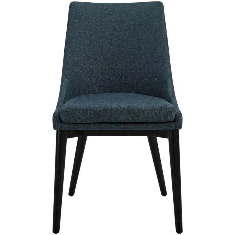 Fabric-Upholstered Dining Chair with Cushioned Seat image number 0