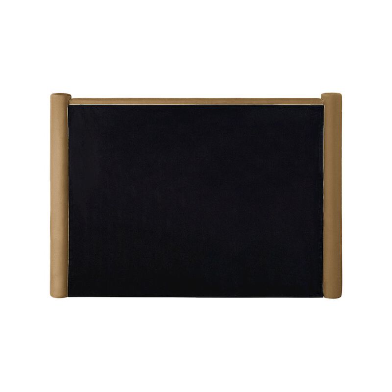 Meridian Furniture Elias Saddle Velvet King Bed