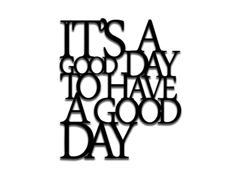 Motivational Metal Wall Art Inspirational Quote Decor for Office Living Room image number 0