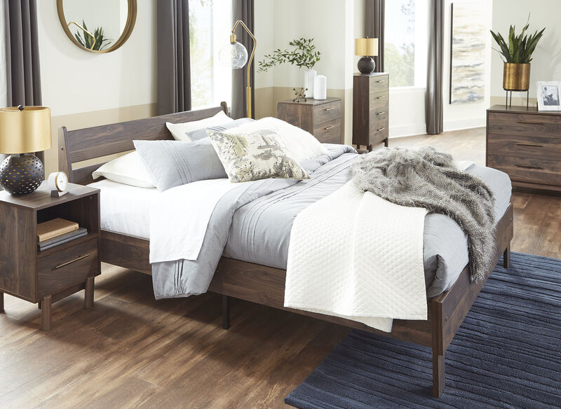 Calverson Panel Platform Bed image number 3