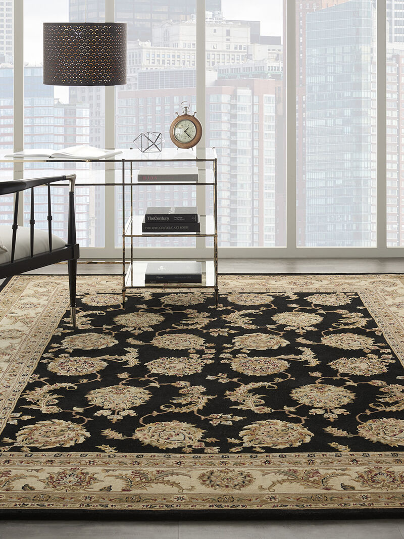 Nourison 2000 2022 Black 9'9" x 13'9" Rug image number 5