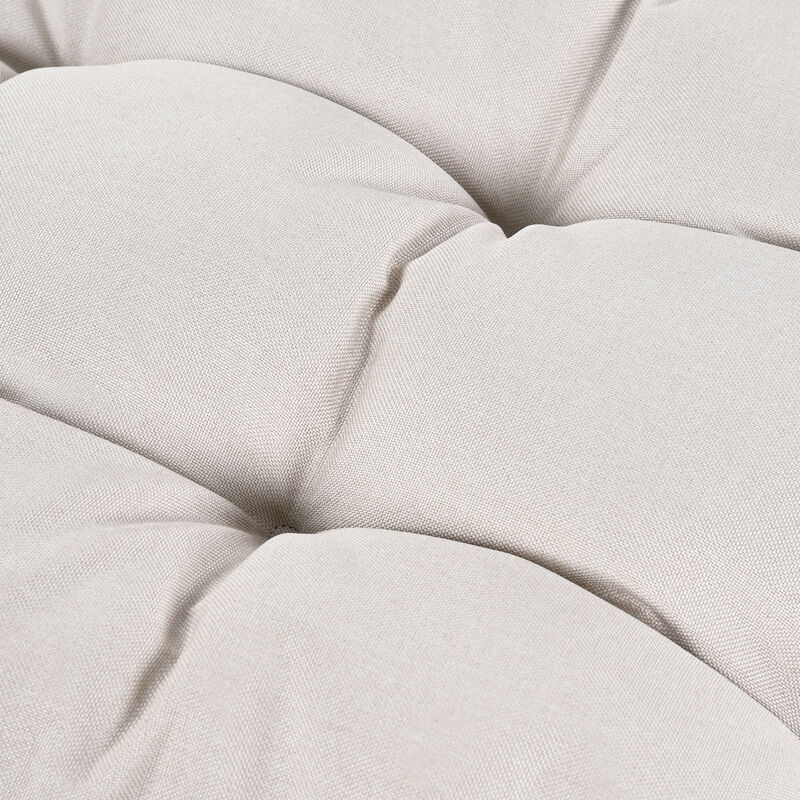 Merax 3 Pieces Wicker Outdoor Patio Furniture Set with Lounge Chair