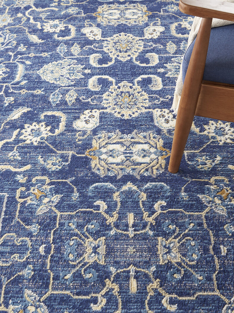 Grafix GRF24 Navy 7' x 10' Rug