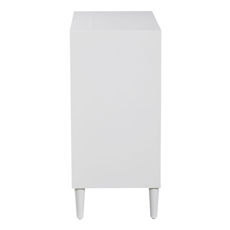Stockholm White 2 Door Cabinet