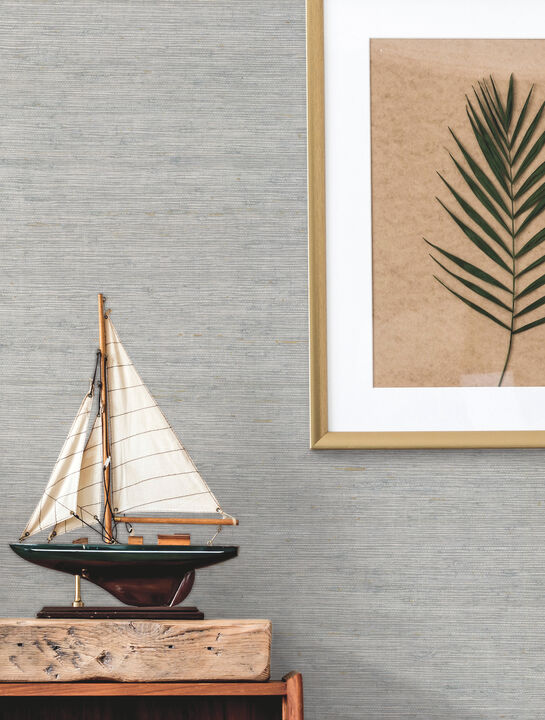 Arrowroot Light Blue Wallpaper