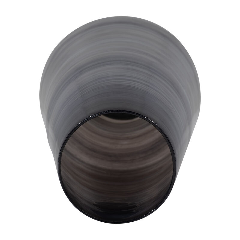 Glass 15" Enameled Vase image number 4