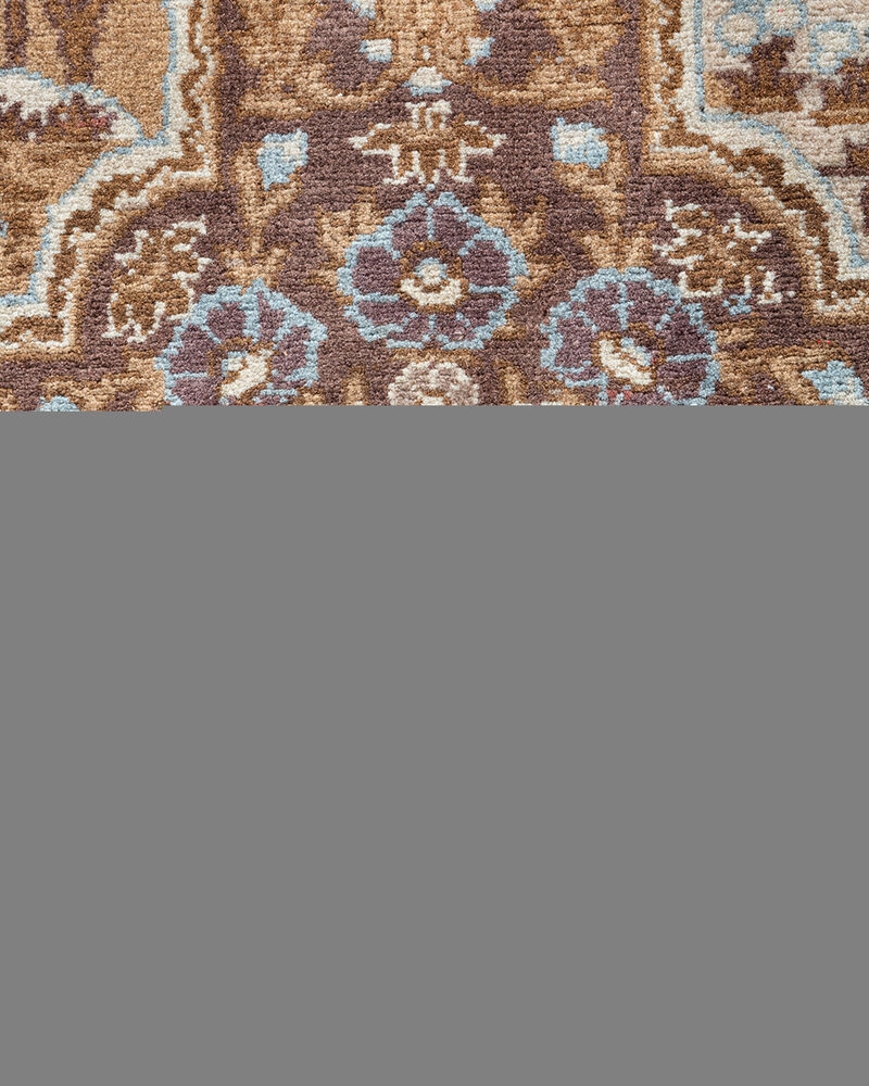 Mogul, One-of-a-Kind Hand-Knotted Area Rug  - Brown, 6' 2" x 9' 8"