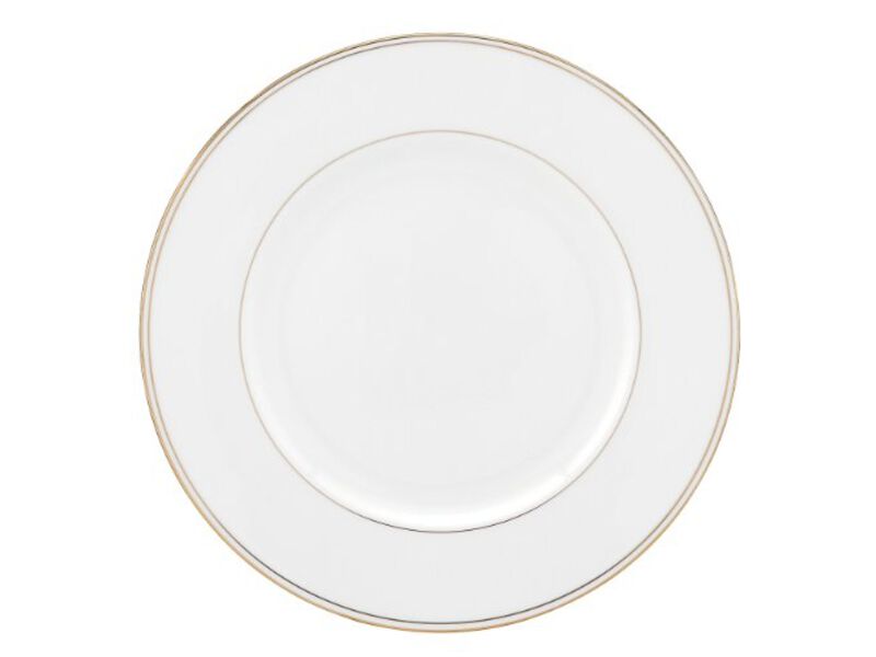 Lenox Federal Gold Dinner Plate, White