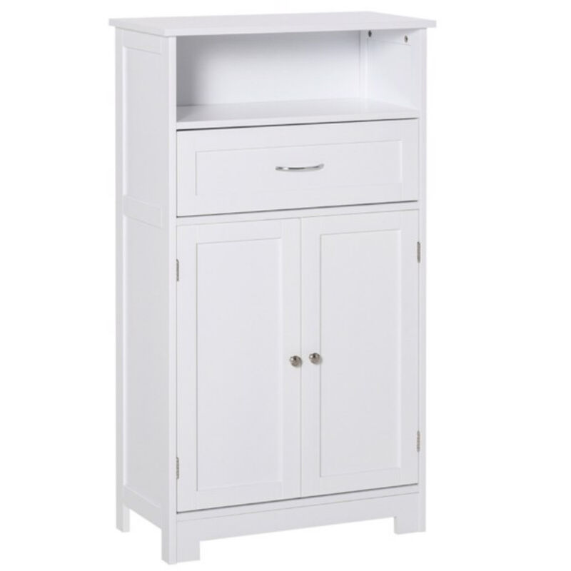 Bathroom Vanity Cabinet with Double Doors and Adjustable Shelf
