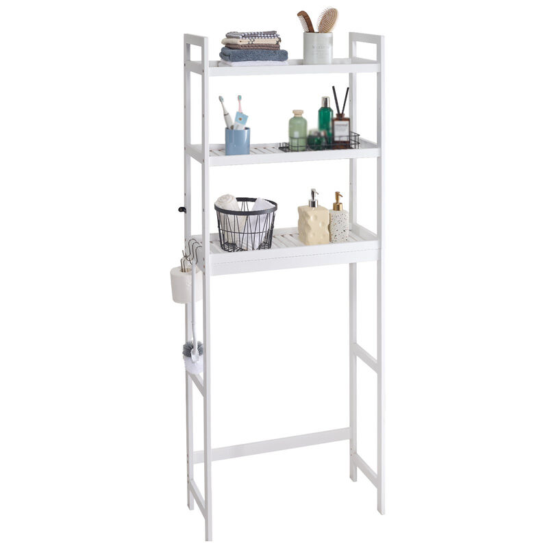 Over the Toilet Storage 3-Tier Bathroom Shelf Rack Space Saver Organizer