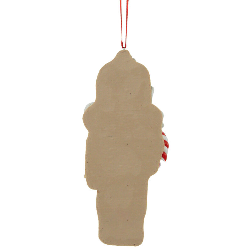 4.75" Glittered Cookie Nutcracker Ornament