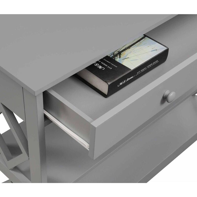 Convience Concept, Inc. Diamond 1 Drawer Console Table