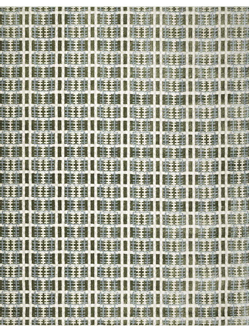 Nordic NRC08 Blue/Green 8' x 10' Rug