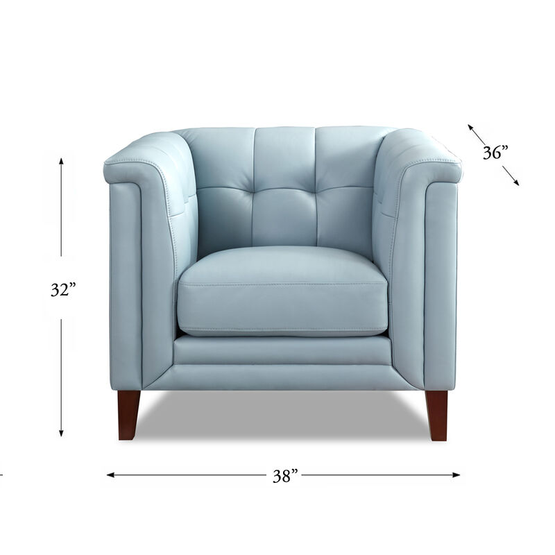 Arvo Top Grain Leather Chair