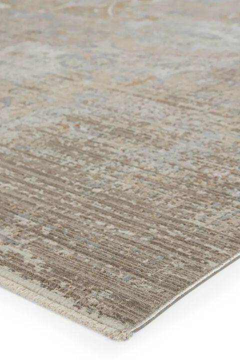 En Blanc Aubin Moon Rock 3' x 8' Runner Rug by Label J x Jaipur Living