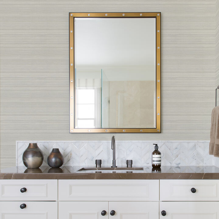Skyler Light Grey Striped Wallpaper (Set of 2)