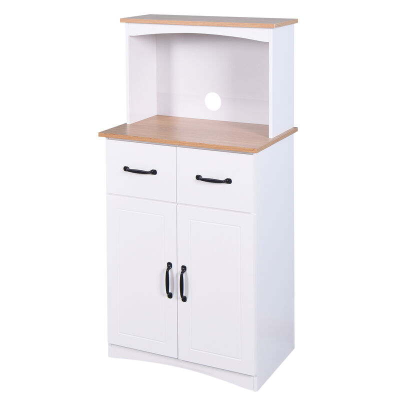 Hebjup White Pantry Storage image number 0