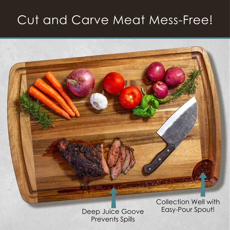 Rock & Branch&reg; 600SI Cutting Board & Noodle Board, 30" x 20" image number 2