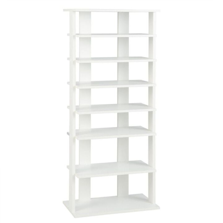 Hivvago Patented 7 Tiers Vertical Shoe Rack for Front Door