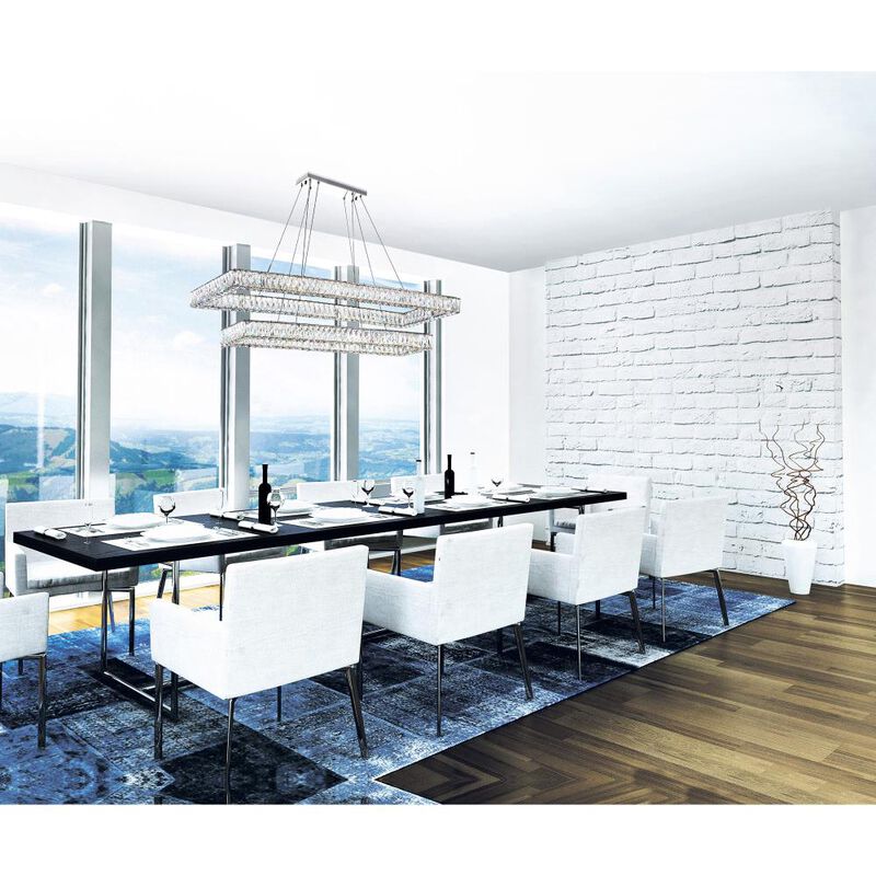 Felicity LED Chandelier With Chrome Finish