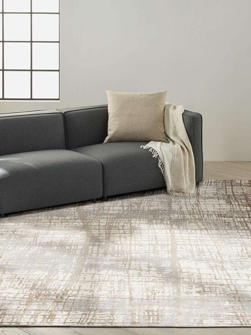 CK950 Rush CK950 Ivory/Taupe 10' x 14' Rug