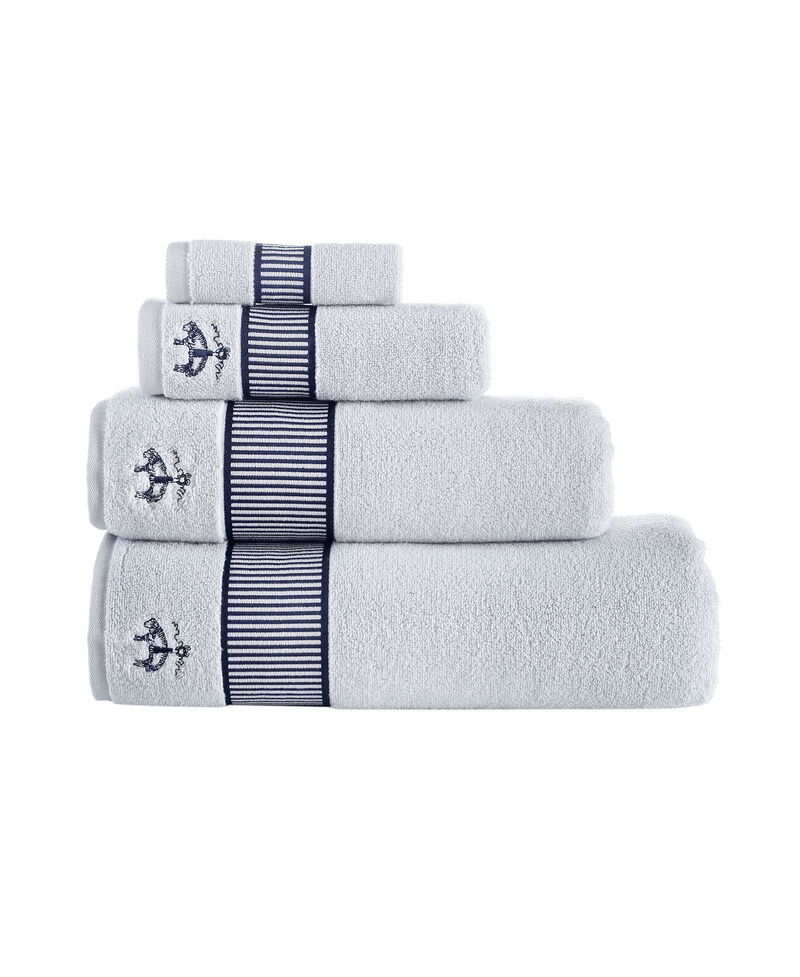 Brooks Brothers Fancy Border 2 pcs Bath Towels