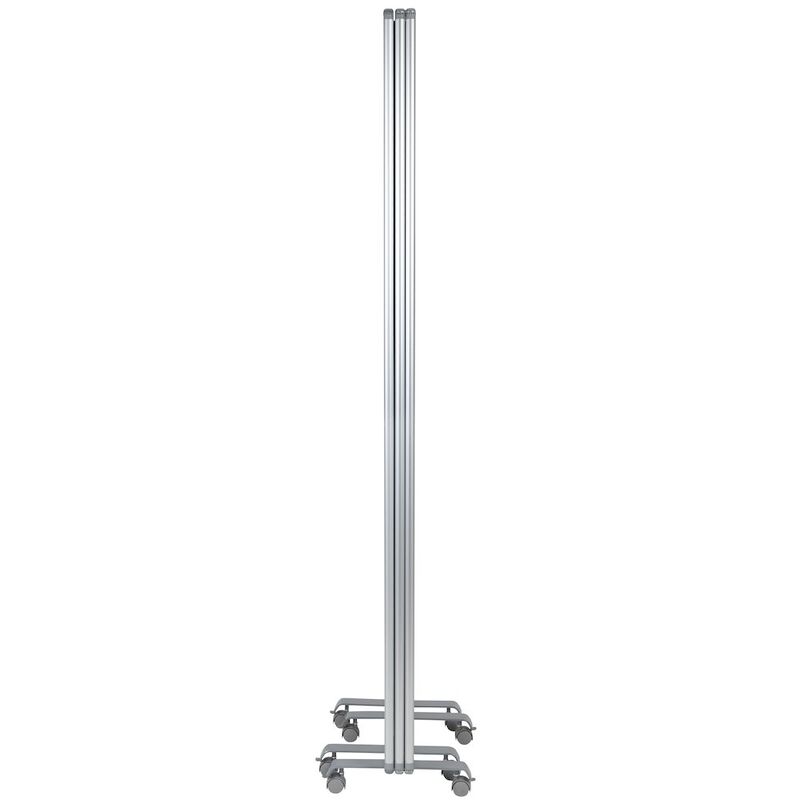Flash Furniture Mobile Magnetic Whiteboard Partition with Lockable Casters, 72"H x 24"W image number 4