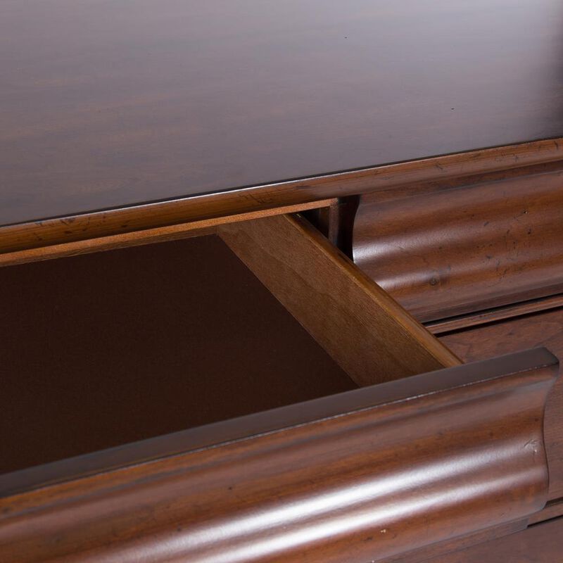 Liberty Furniture Rustic Traditions Dresser & Mirror in Rustic Cherry image number 7